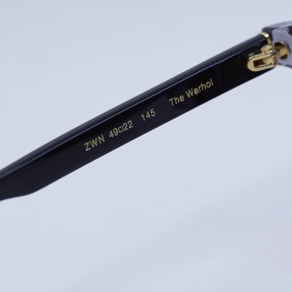 RETROSUPERFUTURE The Warhol Stilo ZWN Round Sunglasses – Transparent Grey/Black - Picture 7 of 10